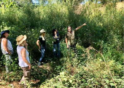 BAFPAA members on a tour of Santa Rosa