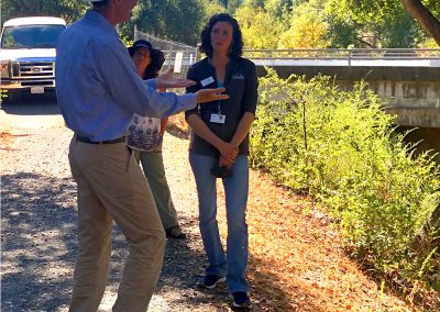 BAFPAA members on a tour of Santa Rosa