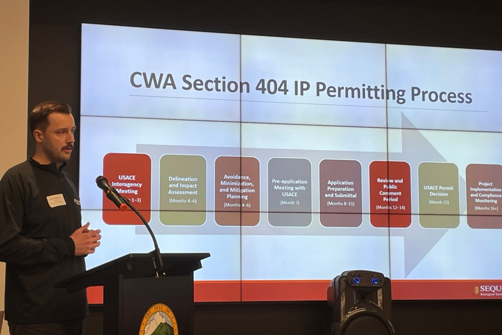 Nicolas Anderson, Project Manager & Wildlife Biologist, Sequoia Ecological Consulting<br />Navigating Aquatic Resource Permitting: Processes, Challenges, and Strategies<br />